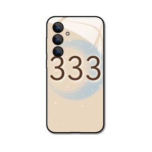Galaxy S24 FE Hoesje met Engelgetal 333: Een Symbool van Rust, Groei en Subtiele Elegantie