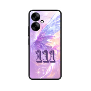 Redmi 13C 5G Hoesje: De Engelgetallen Magische "777" en de Vleugels van Hoop