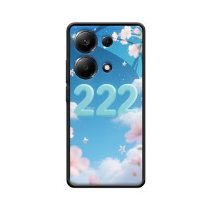 Redmi Note 13 Hoesje met Engelgetallen 222: Een Zegel van Hoop en Harmonie