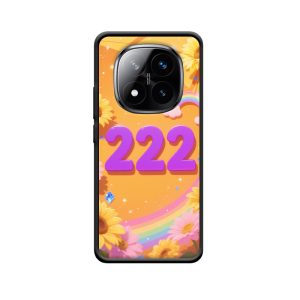 Redmi Note 14 Pro Plus 5G Hoesje met Violette Engelgetallen 222​