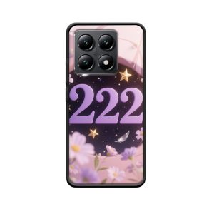 Xiaomi 14T Pro Hoesje met Engelgetallen 222 Magie Fairy-Tale Glow