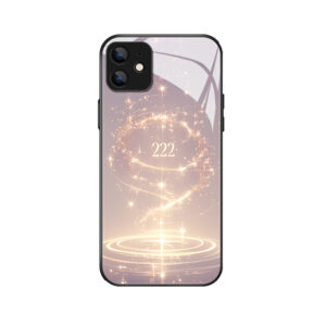 Gouden "222" iPhone 11 Hoes: Elegant en Beschermend