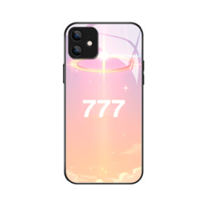 De Betoverende Engelgetallen 777-iPhone 12 Hoes: Elegantie en Geluk