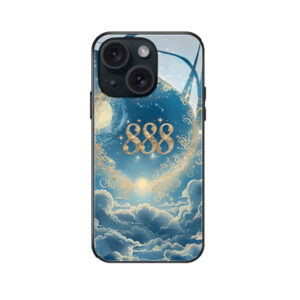 iPhone 13 Stijlvol Beschermd met Magisch 888 Geluk