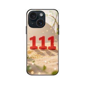 Laat je Inspireren door de Stralende Engelgetallen 111 iPhone 13 Mini Hoesje