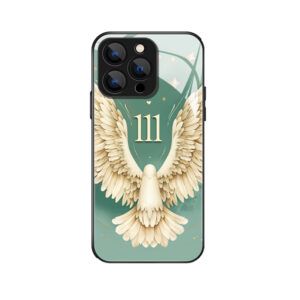 Vrede & Harmonie: iPhone 15 Pro Hoesje met Engelnummer 111