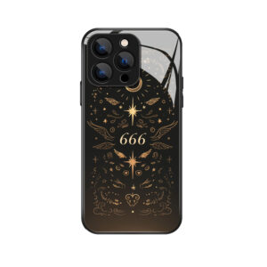 De iPhone 16 Pro Max-hoes heeft het mysterieuze engelnummer 666 voor een luxe uitstraling
