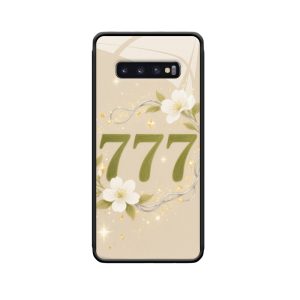 Stralende Engelgetallen 777: Het Droomachtige Galaxy S10 Plus Hoesje