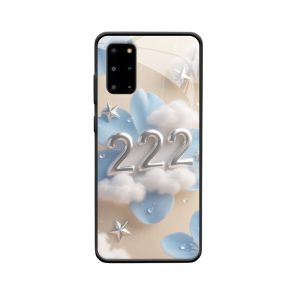 Engelgetallen 222: Een Dromerig Galaxy S20 Plus Hoesje
