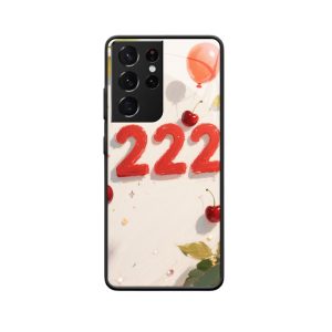 Galaxy S21 Hoesje dat straalt: Engelgetallen 222 design