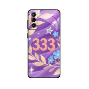 Galaxy S21 Plus Hoesje vol mystiek: Engelgetallen 333