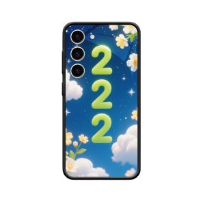 Ontdek de Betovering van Engelgetallen 222 met de Galaxy S23 FE Hoesje
