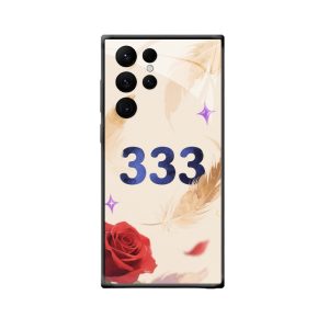 Galaxy S24 Ultra Hoesje: Een Romantische Kijk op Engelgetallen 333