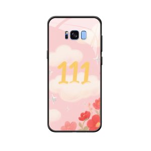 Stralend en dromerig: Galaxy S8 Plus Hoesje met Engelgetallen 111