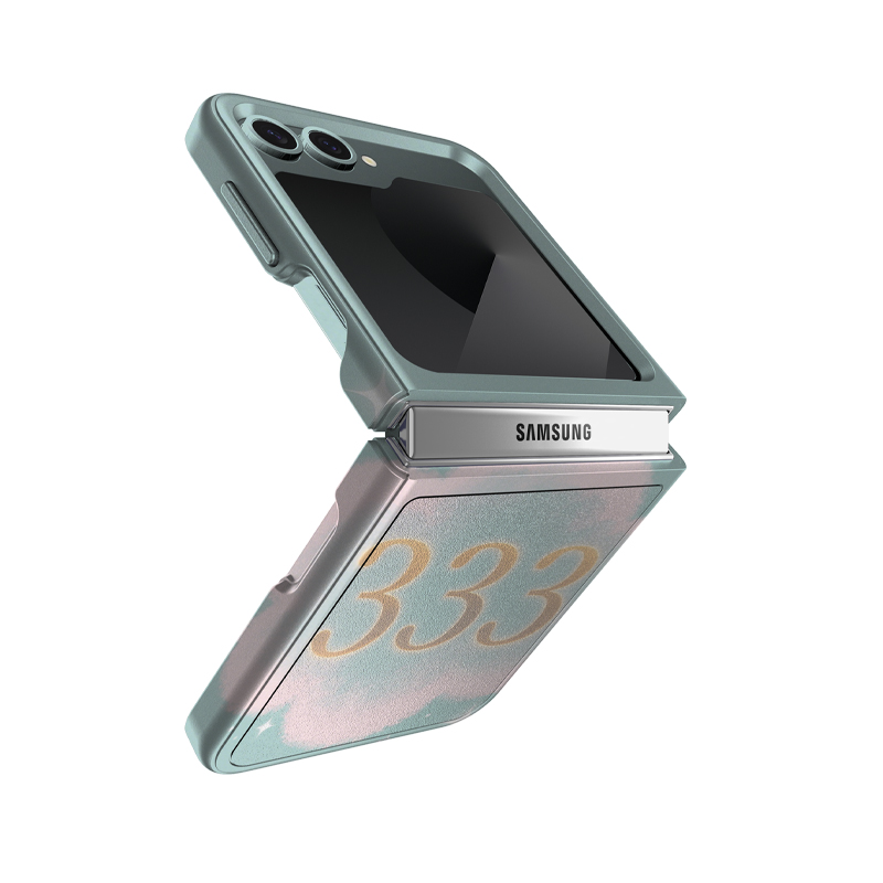 Bescherm je Galaxy Z Flip6 met Engelgetallen 333: Een Touch van Romantiek - Afbeelding 2
