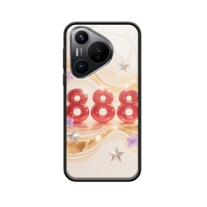 De Betoverende Betekenis van Engelgetallen: 888 in de Huawei Pura 70 Pro Hoesje