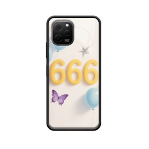 Huawei nova Y61 Hoesje – Engelgetallen 666 voor Balans en Vrolijkheid