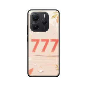 Redmi Note 14 Hoesje geïnspireerd op Engelgetallen 777