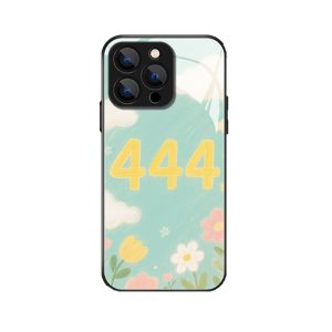 Betoverende Kinderlijkheid met de 444 Engelgetallen iPhone 13 Pro Hoesje