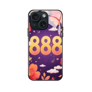 Engelgetal 888 Welvaart voor iPhone 14 Plus hoesje