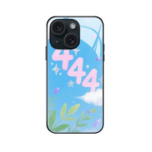 Ontdek de Magie van Engelgetallen 444 met de iPhone 15 Plus Hoesje