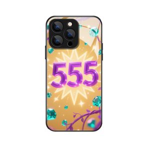 Breng de stijlvolle touch van engelnummer 555 naar je iPhone 15 Pro Max-hoesje