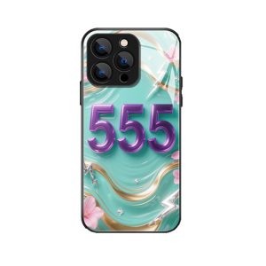 Ontdek de Kracht van Engelgetallen 555 met het iPhone 15 Pro Max Hoesje