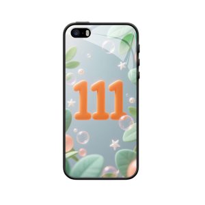 Ontdek de Betekenis van Engelgetallen 111 iPhone 5S Hoesje