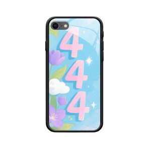 Ervaar de Droomachtige Sfeer met Engelgetallen 444 - iPhone 8 Hoesje