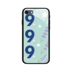 Engelgetallen 999: iPhone 8 Hoesje voor Elegantie en Groei