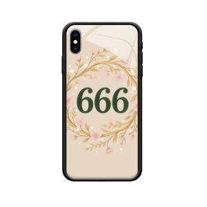 Betoverende Dromen: Engelgetallen 666 en het iPhone XS Hoesje