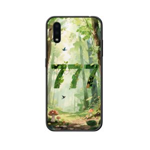 Galaxy A01 Hoesje: Natuurlijke Harmonie met Engelgetallen 777
