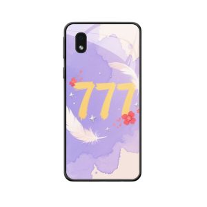 Engelgetallen 777: Dromerig Galaxy A01 Core Hoesje vol Hemelse Energie