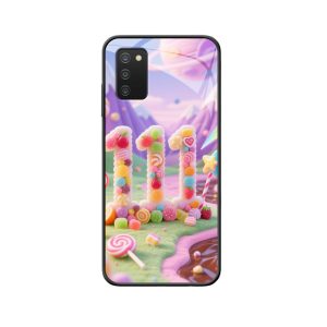 Galaxy A03s Hoesje: Magisch Candyland met Engelengetallen 111