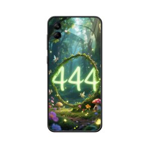 Galaxy A04e Hoesje: Betoverend sprookje van Engelgetallen 444