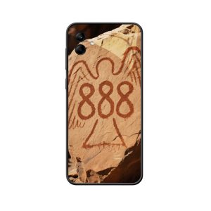 Galaxy A04e Hoesje met Engelgetallen 888: Mystiek & Bescherming