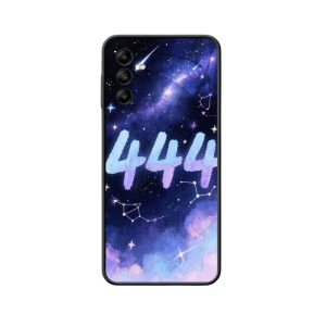 Galaxy A04s Hoesje: Kosmisch sprookje van Engelgetallen 444