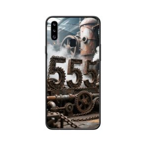 Robuust & Spiritueel: Engelgetallen 555 Galaxy A20s Hoesje