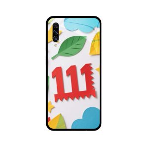 Galaxy A30s Hoesje: Engelgetallen 999 en Vrolijke Snede
