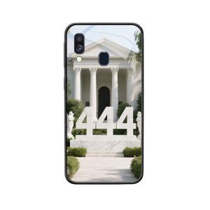 Ontdek de Heilige Pracht van de Galaxy A40 Hoesje met Engelgetallen 444