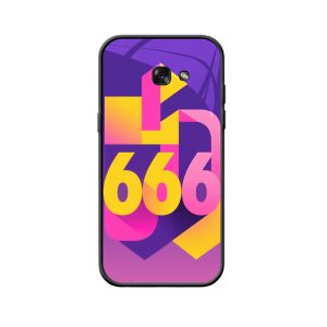 Galaxy A5 (2017) Hoesje met stijlvol Engelgetallen 666 design