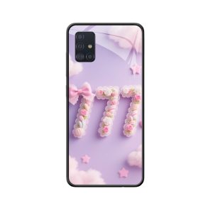 Galaxy A51 Hoesje: Zacht en lieflijk Engelgetallen 777