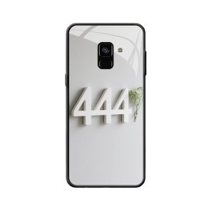De Kracht van Engelgetallen 444 in een Minimalistisch Galaxy A8 (2018) Hoesje