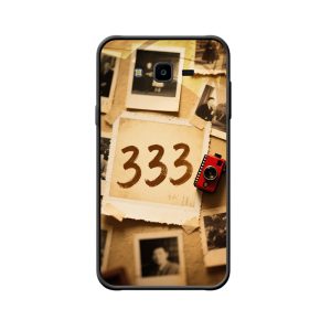 Betoverende Tijdreis: Galaxy J7 Core Hoesje met Engelgetallen 333