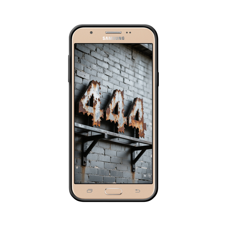 Verweerde Schoonheid: Galaxy J7 Prime Hoesje met Engelgetallen 444 - Afbeelding 2