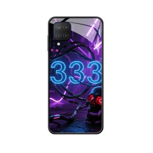 Galaxy M12 Hoesje met Engelgetallen 333: Cyber​​punk Mystiek