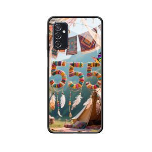 Galaxy M52 Hoesje met Engelgetallen 555: Natuurlijke Vrijheid