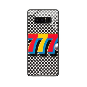 Galaxy Note 8 Hoesje: Pop Art Feest van Engelgetallen 777