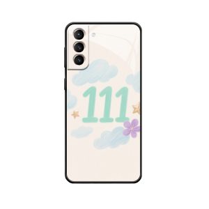 Minimalistisch & Betekenisvol: Galaxy S21 Plus Hoesje met 111