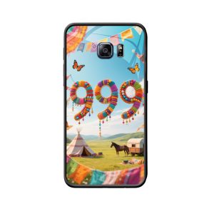 Galaxy S6 Edge plus Hoesje: Betoverende Nomadische Sprookje van Engelgetal 999
